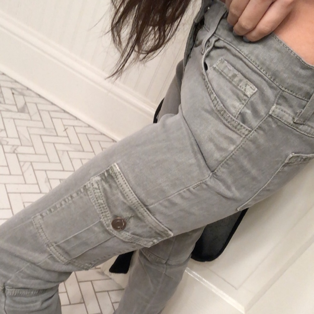 Army like cargo skinnies